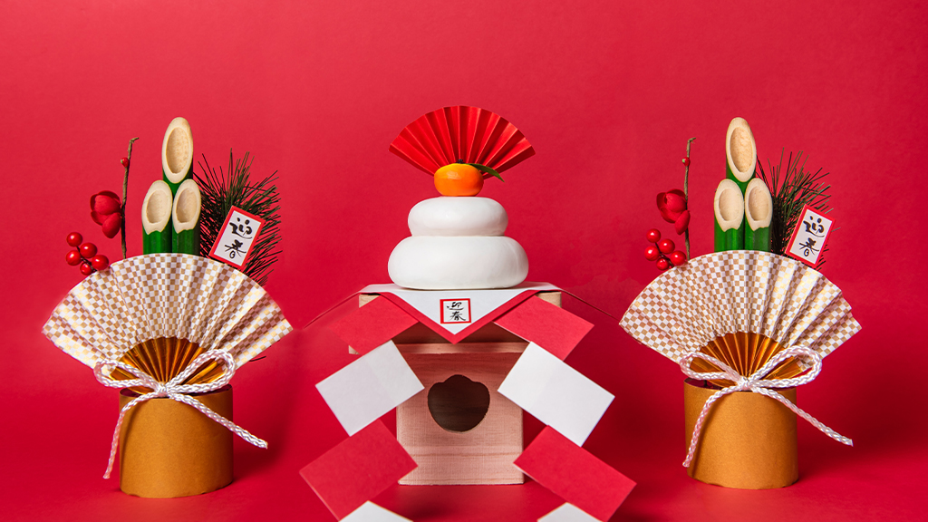 お鏡とミニ門松